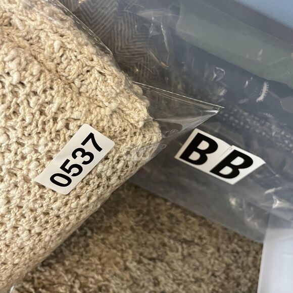 Pallas Original Skirt Womens XL Beige Irish Linen Hand Loomed Flared Ruffle Hem - Picture 6 of 6